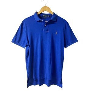 Polo by Ralph Lauren Men's Blue Polo Shirt Sz M Pima Soft Touch